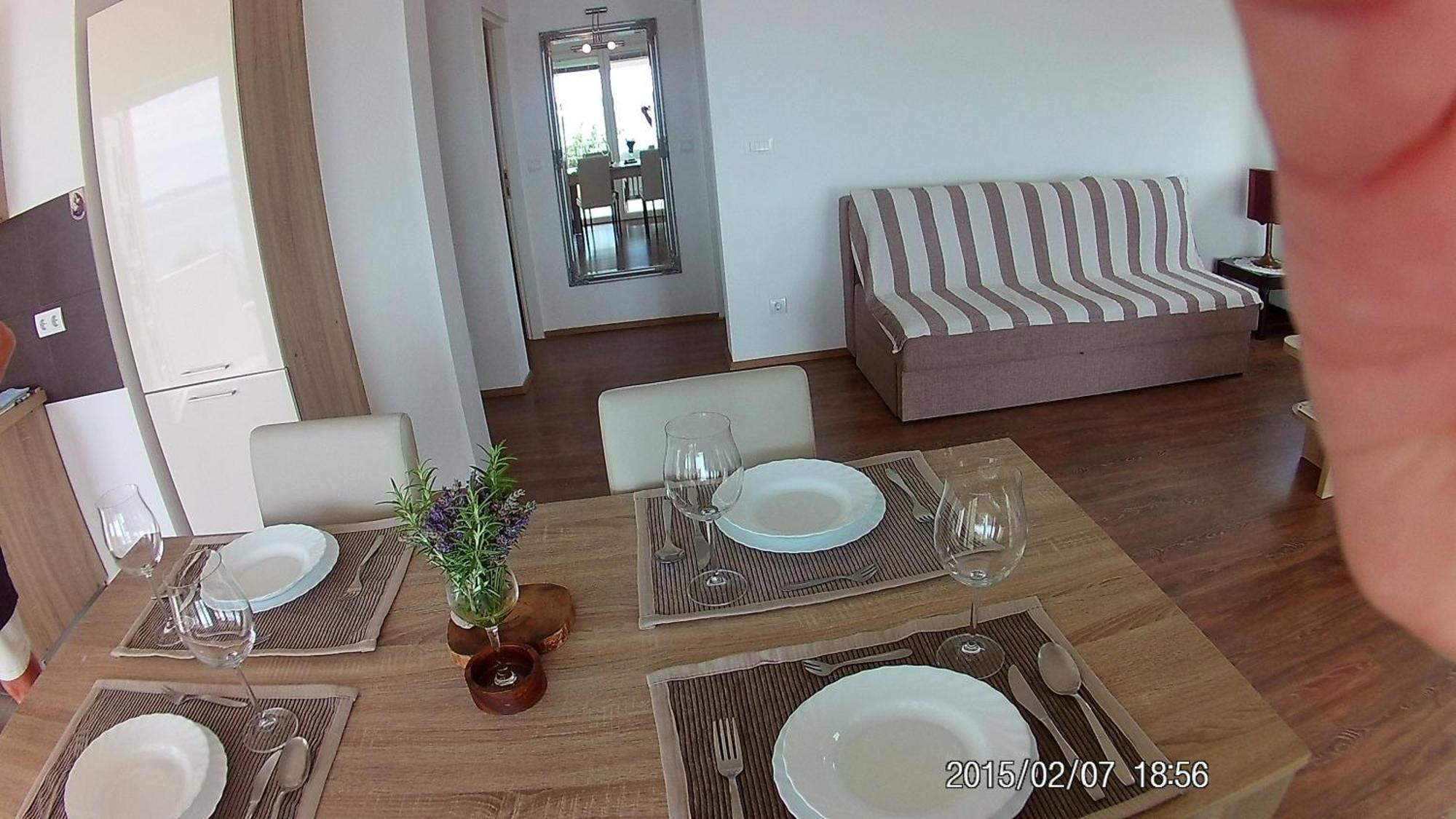 Apartment Sanja Petrčane Exterior foto